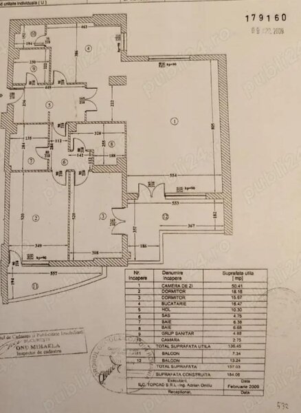 Splaiul Independentei, Saphir Stein Residence, ap. lux 3 camere 157 mp,